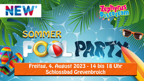 Sommer Pool-Party